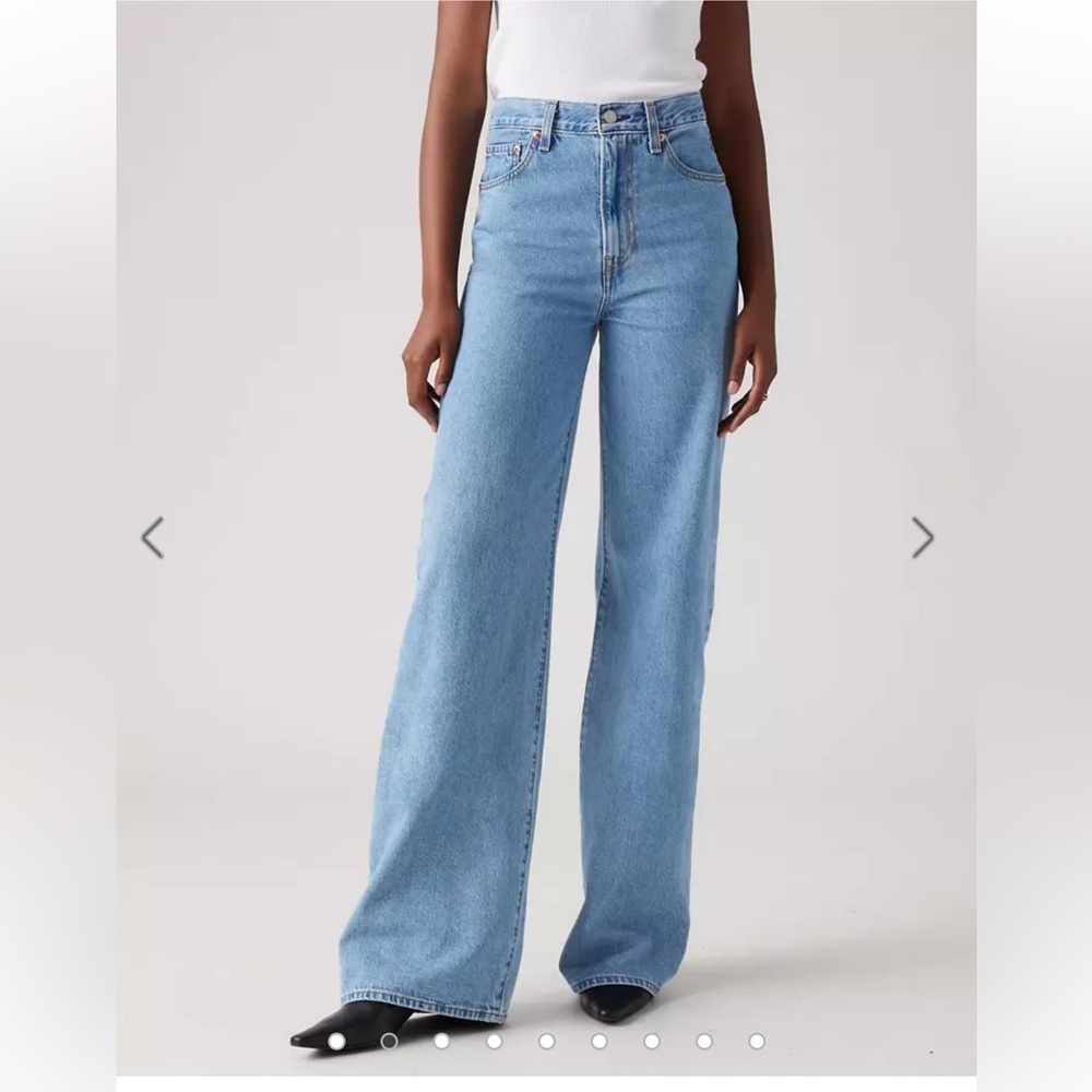 LEVI’S Premium Ribcage Wide Leg Jeans - Picture 2 of 16